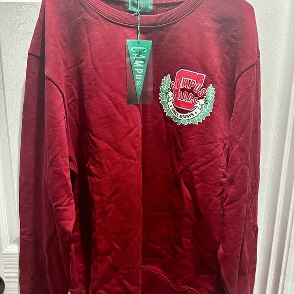 🌍 CAMPUS GOODS “World Class” Graphic Sweatshirt – Men’s XXL - Picture 4 of 5